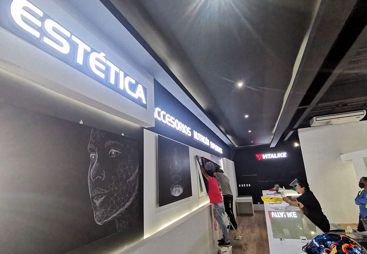 Rotulación 3D Aplicación comercial
